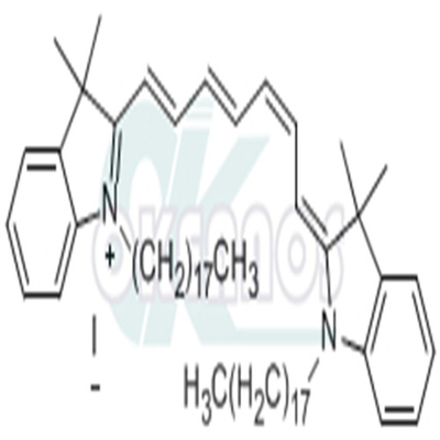 Thuốc thử hình ảnh tế bào Cy7 1,1'-Dioctadecyl-3,3,3 ', 3'-tetraMethylindotricarbocyanin iodide
