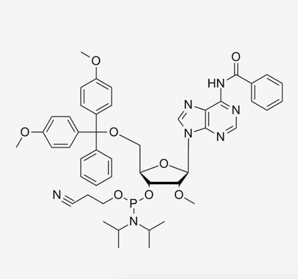 N6-Bz-5'-O--2'-OMe-A-CE RNA Phosphoramidites Dibenzyl Diisopropylphosphoramidite CAS 110782-31-5