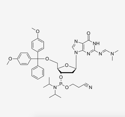 DMF -DG Nucleotide sửa đổi 5'-O--N2-DMF-2'-Deoxyguanosine 3'-CE Phosphoramidite CAS 330628-04-1